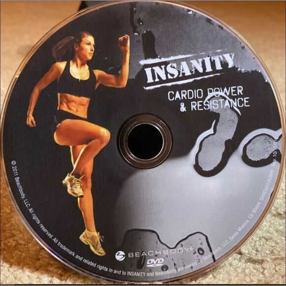 Insanity Workout Disc: Cardio Power & Resistance Beachbody Replacement DVD Only - Picture 1 of 1